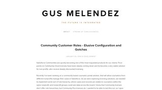 
                            8. Community Customer Roles - Elusive Configuration and Gotchas ...