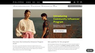 
                            4. Community Influencer Program | ZALORA Philippines
