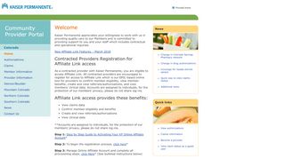 
                            8. Community Provider Portal Colorado - Kaiser Permanente