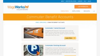 
                            3. Commuter Benefit Accounts - wageworks.com