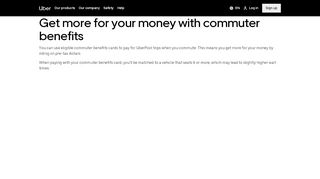 
                            8. Commuter Benefits with UberPool | Uber
