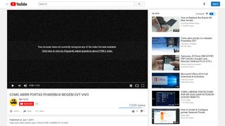 
                            1. COMO ABRIR PORTAS POWERBOX MODEM GVT VIVO - YouTube