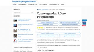 
                            1. Como agendar RG no Poupatempo – PoupaTempo …