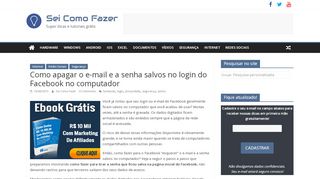 
                            9. Como apagar o e-mail e a senha salvos no login …