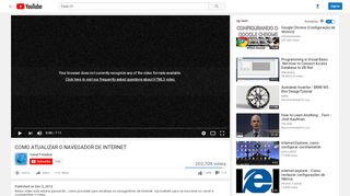 
                            5. COMO ATUALIZAR O NAVEGADOR DE INTERNET - YouTube