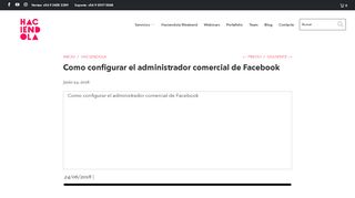 
                            4. Como configurar el administrador comercial de Facebook ...