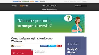 
                            4. Como configurar login automático no Windows | Dicas e ...