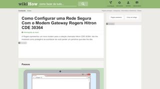 
                            1. Como Configurar uma Rede Segura Com o Modem Gateway …