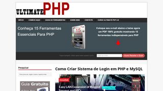 
                            11. Como Criar Sistema de Login em PHP e MySQL