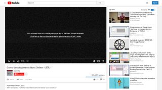 
                            8. Como desbloquear o Aluno Online - UERJ - YouTube