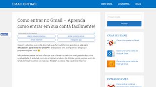 
                            7. Como entrar no Gmail - email-entrar.com