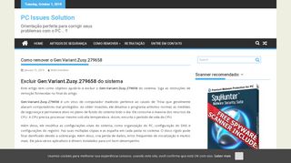 
                            7. Como remover o Gen:Variant.Zusy.279658 – PC Issues Solution