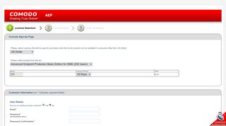 
                            6. COMODO Account Management