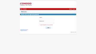 
                            1. Comodo Account