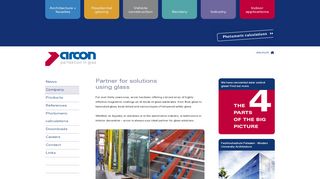 
                            1. Company - arcon Flachglas-Veredlung GmbH & …