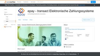 
                            9. Company Page: epay - transact Elektronische Zahlungssysteme ...
