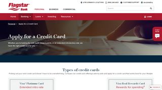 
                            4. Compare & Apply for a Credit Card | Flagstar Bank