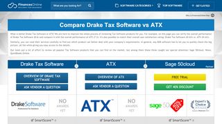 
                            6. Compare Drake Tax Software vs ATX 2019 | FinancesOnline