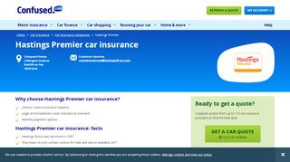 
                            7. Compare Hastings Premier car insurance - Confused.com