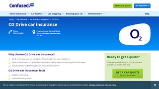 
                            2. Compare O2 Drive car insurance quotes with Confused.com