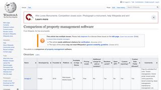 
                            9. Comparison of property management software - Wikipedia