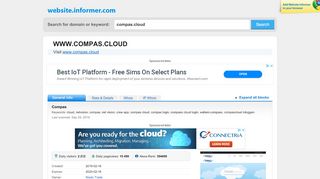 
                            8. compas.cloud at Website Informer. Compas. Visit Compas.