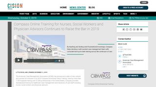 
                            7. Compass Online Training for Nurses, Social Workers and Physician ...