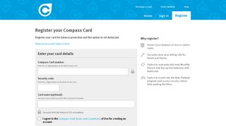 
                            1. Compass - Register Compass Card