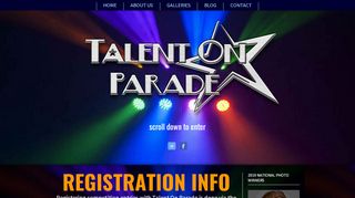 
                            9. Competition Registration Information - Talent On Parade