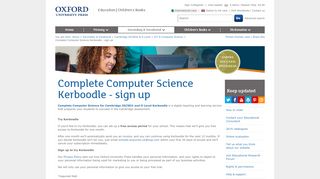 
                            4. Complete Computer Science Kerboodle - sign up : Secondary ...