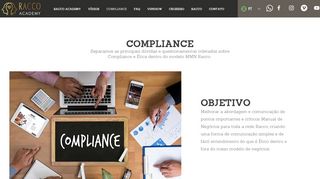 
                            9. Compliance Racco Academy - Principais regras de negócios ...
