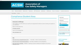 
                            7. Compliance Student Area - agsm.uk.com