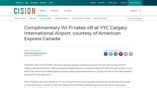 
                            4. Complimentary Wi-Fi takes off at YYC Calgary International ...