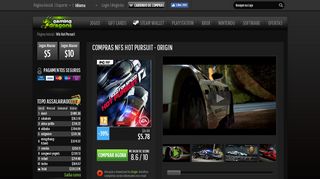 
                            8. Compras NFS Hot Pursuit jogo de PC | Origin Download