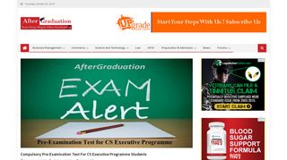 
                            8. Compulsory Pre-Examination Test for CS Executive Programme ...