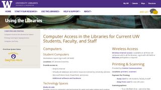 
                            1. Computer Access in the Libraries for Current UW Students ...