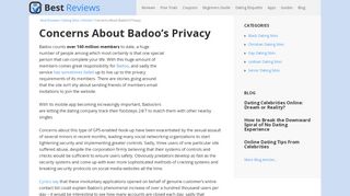 
                            8. Concerns About Badoo’s Privacy - Dating Site Reviews