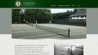 
                            4. Concord Country Club Mobile Homepage