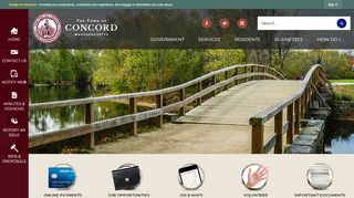 
                            3. Concord, MA | Official Website