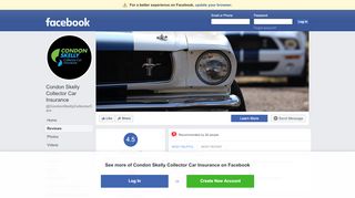 
                            9. Condon Skelly Collector Car Insurance - Reviews | Facebook