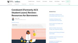 
                            1. Conduent (Formerly ACS Student Loans) Review | Student ...