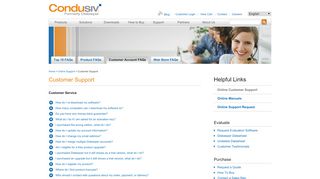 
                            2. Condusiv Customer Support: Commonly Asked Questions