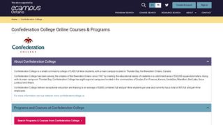 
                            5. Confederation College Online Courses & Programs | LearnOnline ...