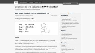 
                            6. Confessions of a Dynamics NAV Consultant - My journey in the ...