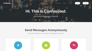 
                            1. Confessout | Send and Reply Anonymously