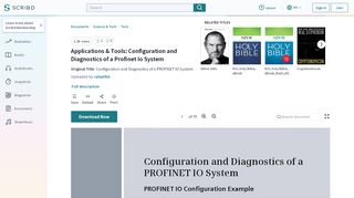 
                            8. Configuration and Diagnostics of a PROFINET IO System | Network ...