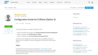 
                            7. Configuration Guide for E-Bilanz (Option 3) | SAP Blogs