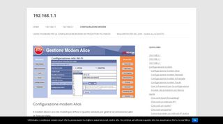 
                            4. Configurazione modem Alice - 192.168.1.1