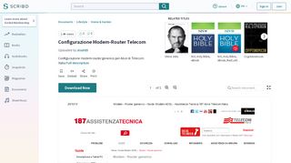 
                            8. Configurazione Modem-Router Telecom - scribd.com