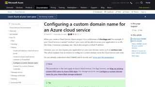 
                            7. Configure a custom domain name in Cloud Services ...